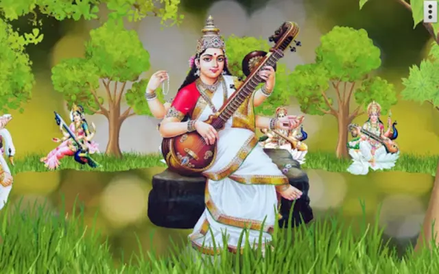 4D Saraswati Live Wallpaper android App screenshot 10