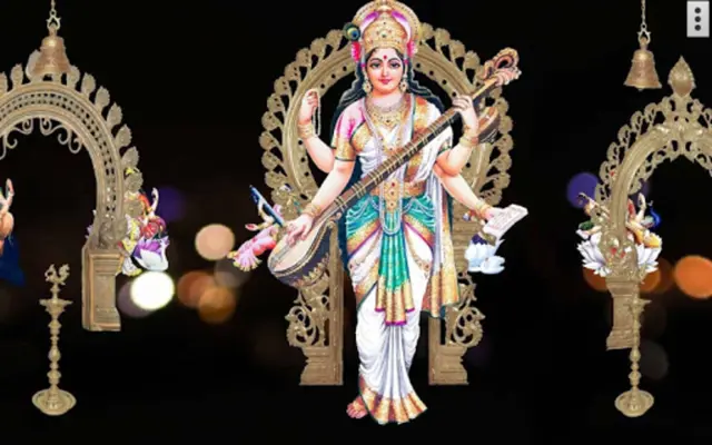 4D Saraswati Live Wallpaper android App screenshot 1