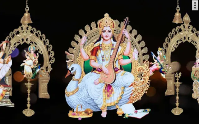 4D Saraswati Live Wallpaper android App screenshot 3