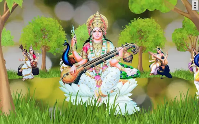 4D Saraswati Live Wallpaper android App screenshot 4