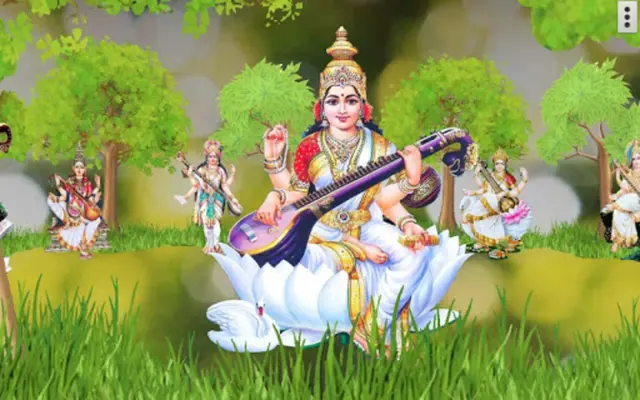 4D Saraswati Live Wallpaper android App screenshot 5